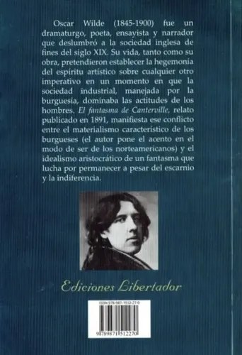 El Fantasma De Canterville - Oscar Wilde - E. Libertador - 2