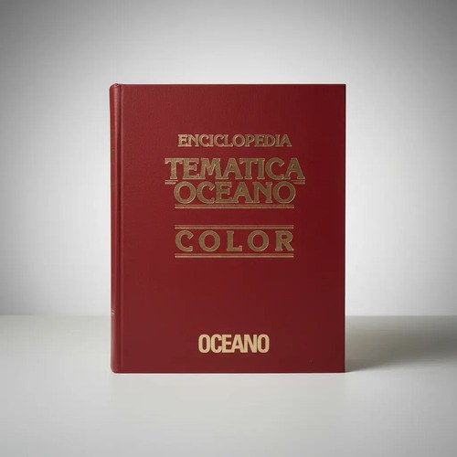 Enciclopedia Temática Océano 4 Tomos Tapas Duras