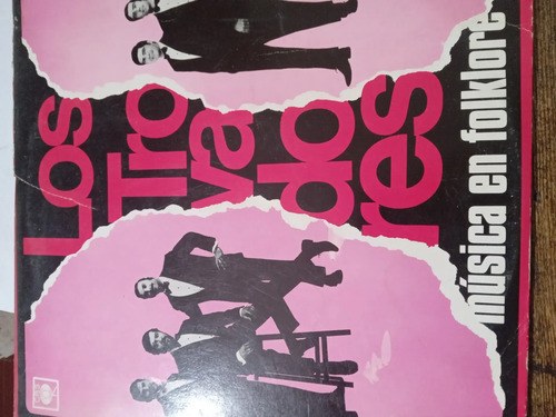 Los Trovadores, Musica En Folklore, Vinilo 1972