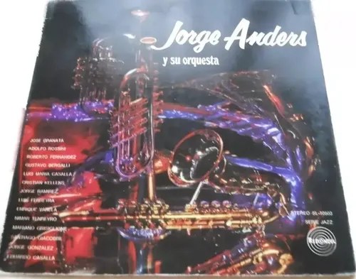 Jorge Anders Y Su Orquesta Julio De 1971 Vinilo