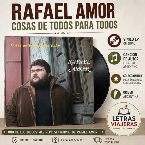 Cosas De Todos Para Todos, Rafael Amor Vinilo Estándar
