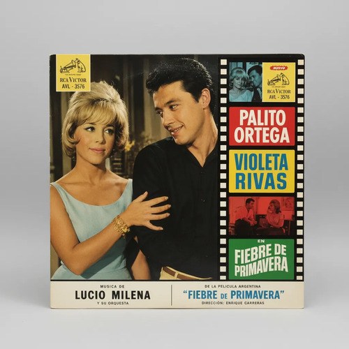Palito Ortega Violeta Rivas Fiebre De Primavera Vinilo