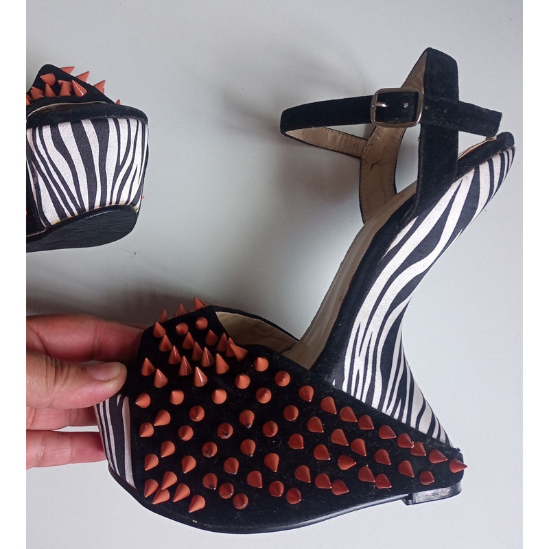NUEVOS pero con peladura - Sandalias talle 37 - Leer con atención - 4