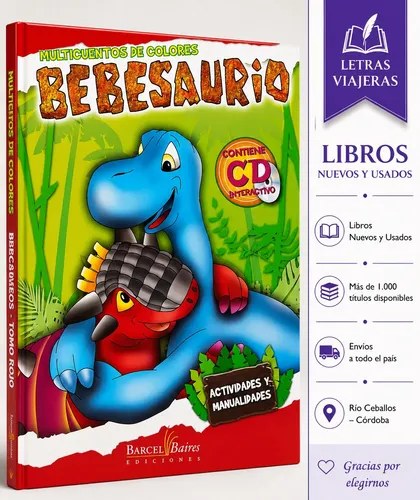 Multicuentos De Colores Bebesaurios, Tomo Rojo