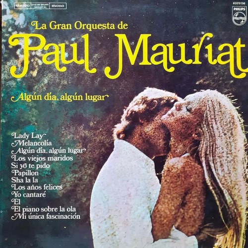 Algun Dia Algun Lugar Paul Mauriat Gran Orquesta Vinilo Estándar