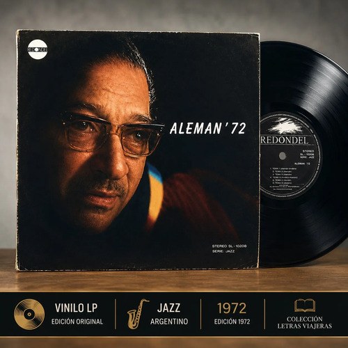 Oscar Alemán Jorge Anders Vinilo Lp Jazz Argentino Vintage Estándar