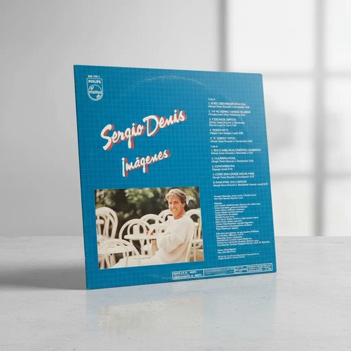 Sergio Denis - Álbum Vinilo Imágenes 1986 Philips Estándar