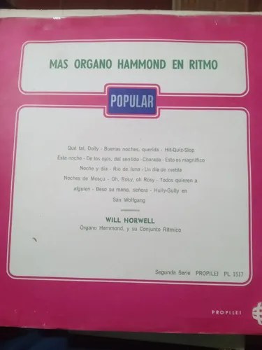 Mas Organo Hammond Will Horwell - Vinilo Lp Estándar - 2