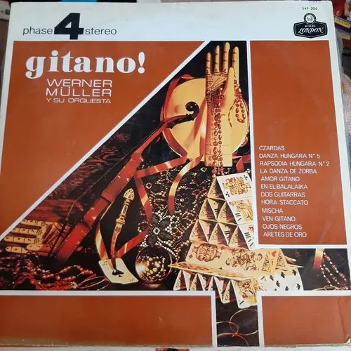 Vinilo Gitano Werner Muller Y Su Orquesta 1979 Roadrunner Estándar