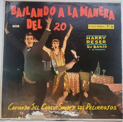 Bailando A La Manera Del 20 Harry Reser Disco Vinilo Estándar