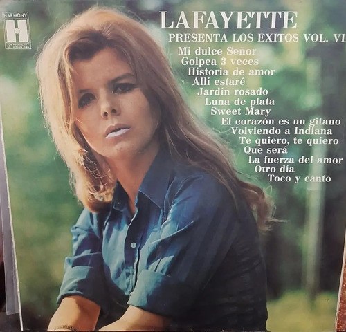 Vinilo Lafayette Presenta Los Exitos Vol 8 Estándar