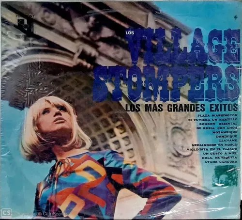 Los Village Stompers Los Mas Grandes Exitos Vinilo Argentino Estándar
