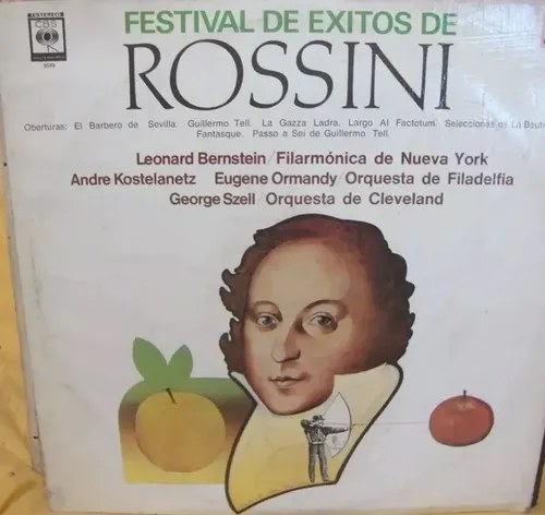 Rossini Orquesta Filadelfia Cleveland New York Vinilo Estándar