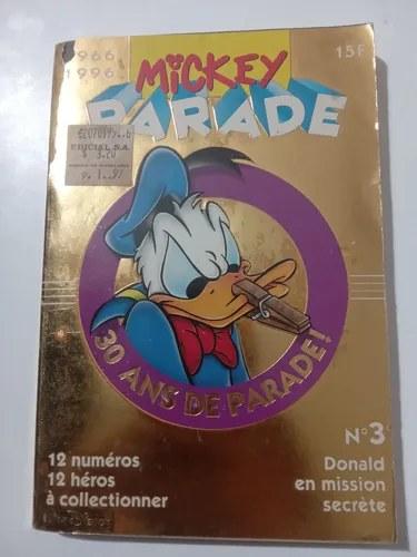 Mickey Parade-n°3-donald En Mission Secrete - 1966 / 1996 -