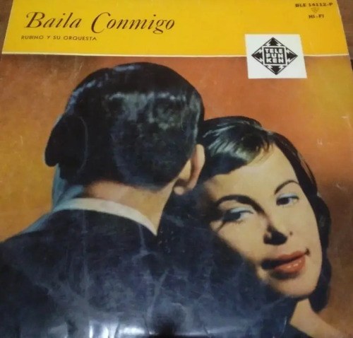 Baila Conmigo - Rubino Y Su Orquesta - Lp Vinilo Estándar