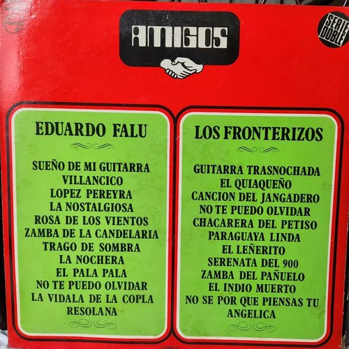 Eduardo Falu Los Fronterizos Amigos Vinilo Estándar