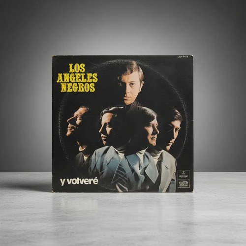 Los Angeles Negros Y Volvere Vinilo Estándar