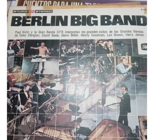 Vinilo Berlin Big Band Paul Kuhn Lp Album Jazz Usad Estándar