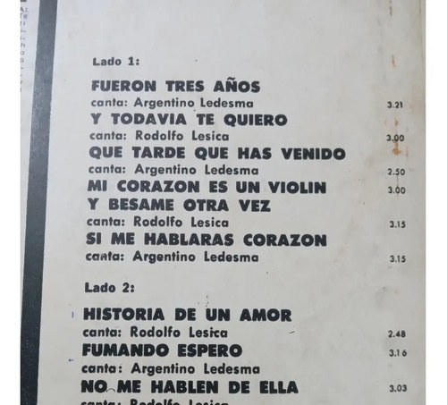 Los Mas Grandes Exitos De Hector Varela, Vinilo - 2