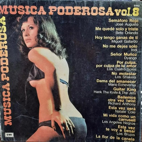 Vinilo Musica Poderosa Vol 8 Cp3 Estándar