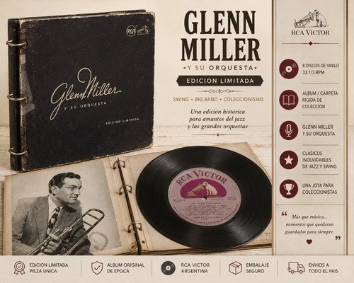 Colección Glenn Miller Rca Victor Edición Limitada Vintage Edición Limitada