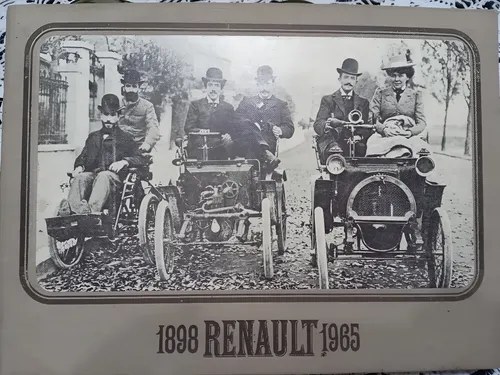 Historia Renault 1898-1965 Libro Antiguedad Tapas Duras