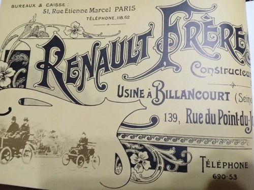 Historia Renault 1898-1965 Libro Antiguedad Tapas Duras - 3