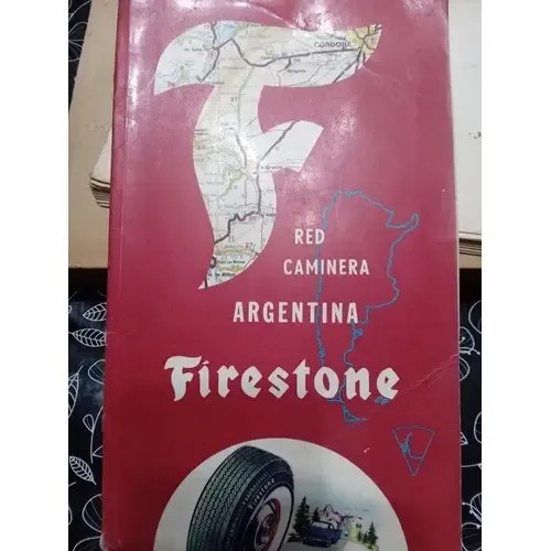 Manual Guia Rutas Firestone Red Caminera 1962 Coleccion - 2