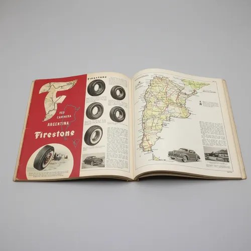Manual Guia Rutas Firestone Red Caminera 1962 Coleccion - 3