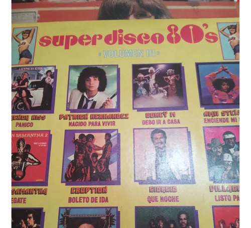 Superdisco 80s Vol 3 Vinilo Estándar