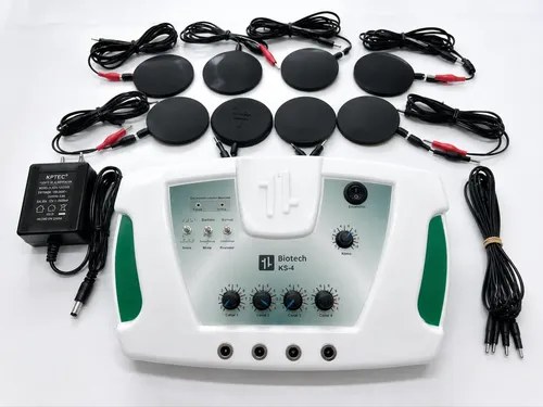 Electroestimulador Biotech Ks4 4 Canales Ondas Rusas + Funda