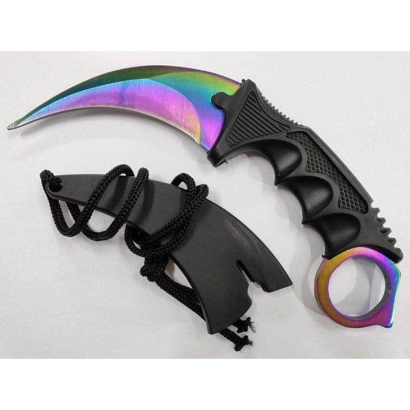 Cuchillo Karambit Tornasolado - 2