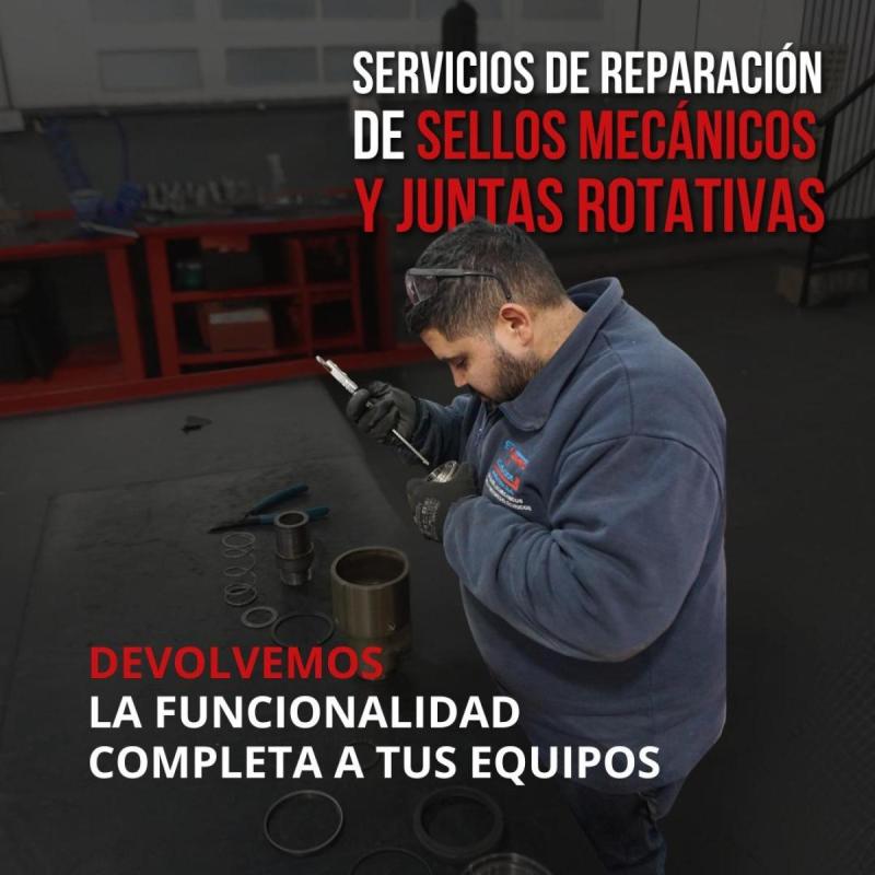Sello Mecánico MEC-560 (PF) para Eje de 1 5/8" SSV - Resorte Recto - 12
