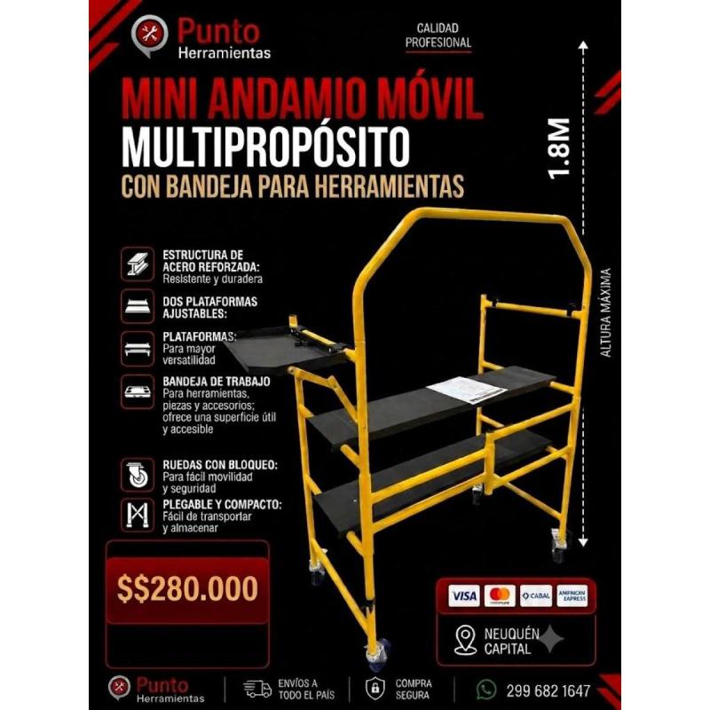 Mini ANDAMIO para obras
