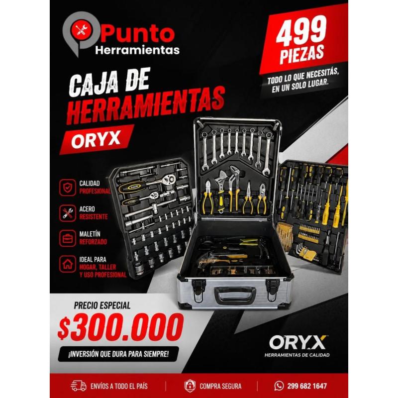 Caja de herramientas con todo incluido
