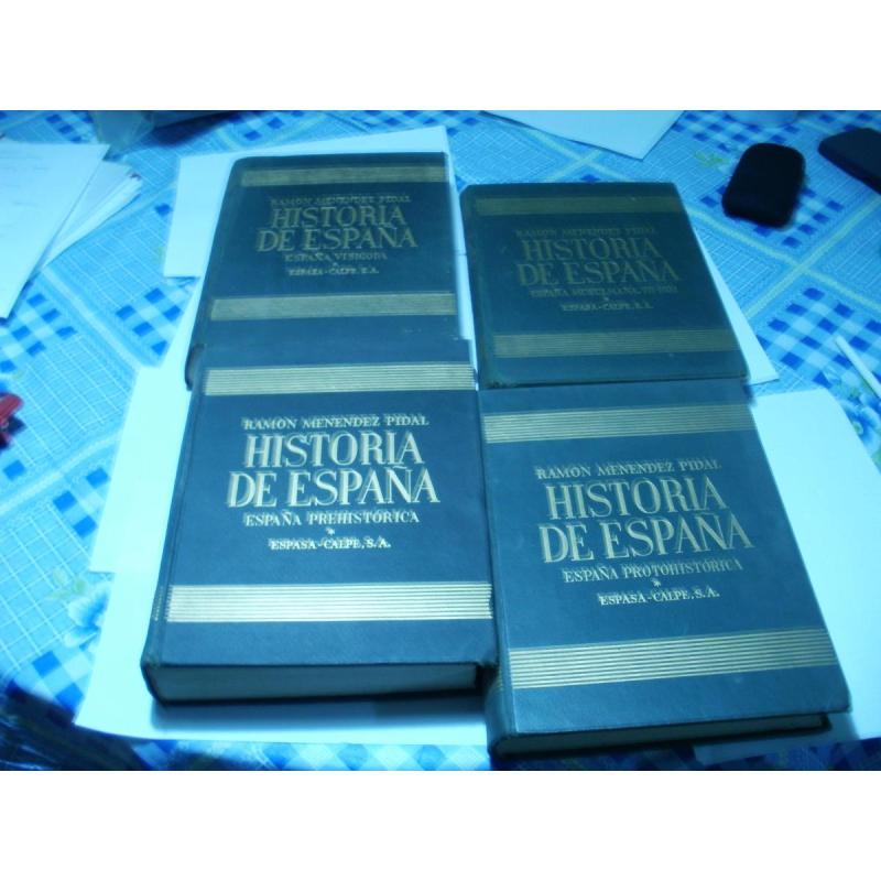 Historia de España.Ramón Menéndez y Pidal.