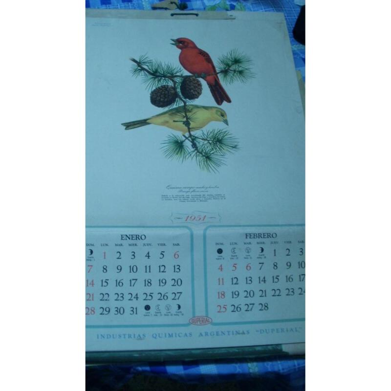 Almanaque Duperial 1951