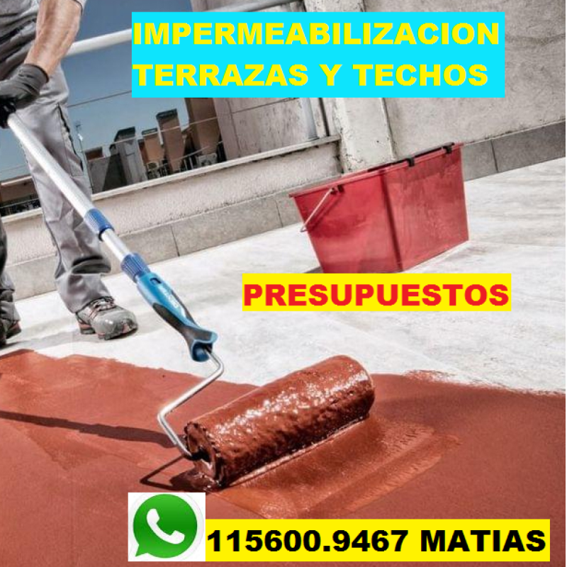 Impermeabilizacion de terrazas en casas y edificio en capital federal
