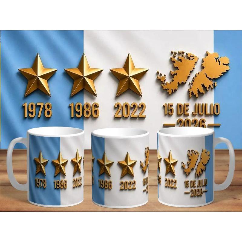 Tazas de ceramica malvinas