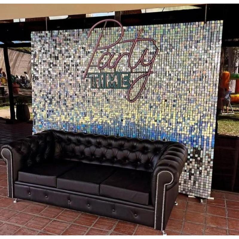 Sillon Chesterfield 3 cuerpos . Eleccion de color a tu gusto. - 3