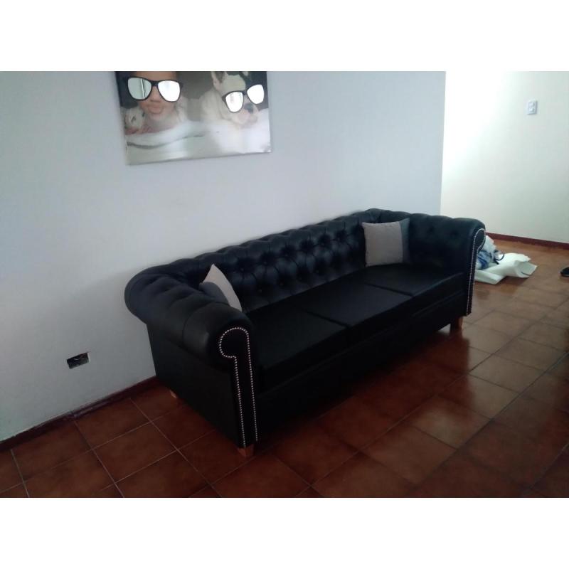 Sillon Chesterfield 3 cuerpos . Eleccion de color a tu gusto. - 4