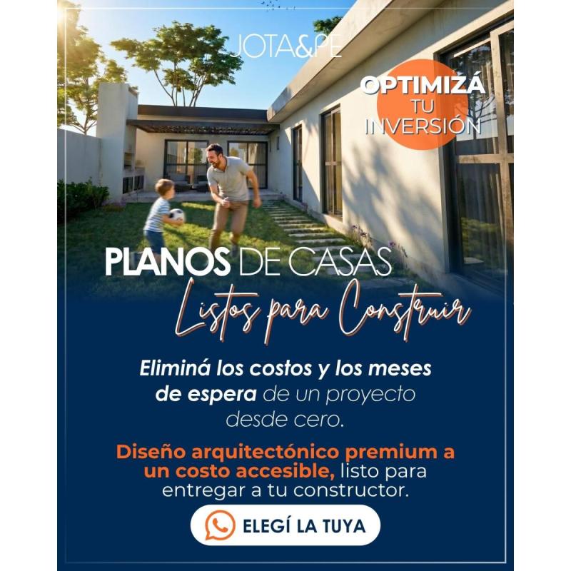 PLANOS CASA 3 DORMITORIOS | Para Construir Sin Sorpresas