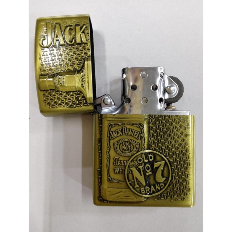 Encendedor Tipo Zippo Jack Old N°7
