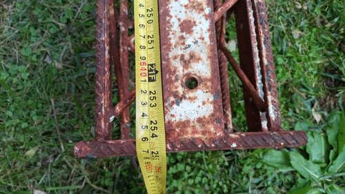 Columna Hierro 12 Mm. 16 Cm. Ancho Y 6,47 Metros De Altura - 4