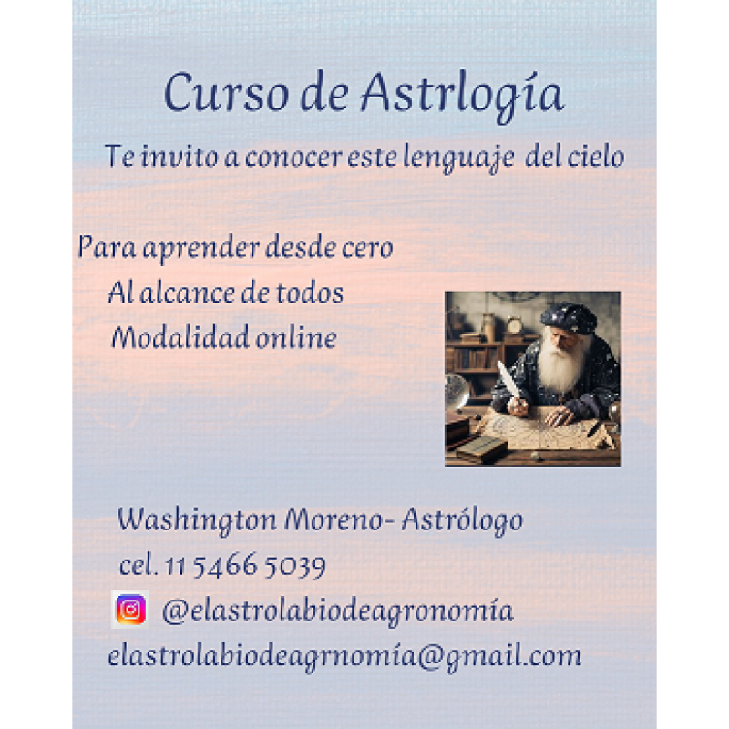 curso de astrología.