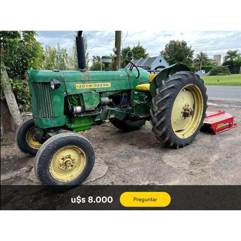 Tractor John Deere 445 con Tres Puntos 1970