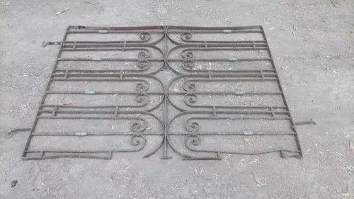 Reja De Hierro Colonial 117 X 160 Cm. - 8