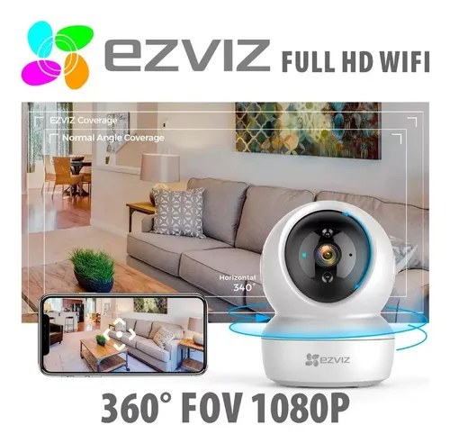 Kit X 4 Cámaras De Seguridad Ezviz C6n 2mp De Resolución Blanco - 5