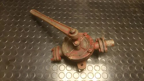 Antigua Bomba De Trasvase Tipo Reloj