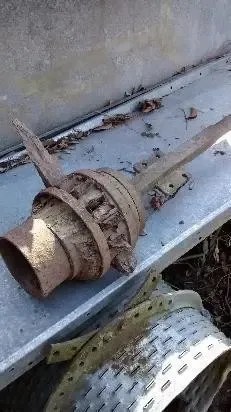 Eje Sulky / Carro Antiguo